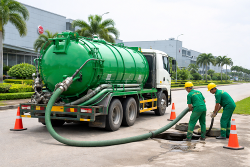 Hút Bể Phốt KCN Tràng Duệ Hải Phòng