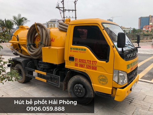 Hút bể phốt quận Lê Chân, Hải Phòng giá rẻ