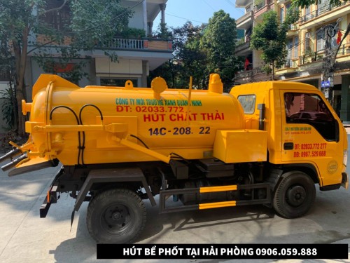 HÚT BỂ PHỐT SỐ 1 TẠI HẢI PHÒNG GIÁ RẺ - NHANH CHÓNG - UY TÍN